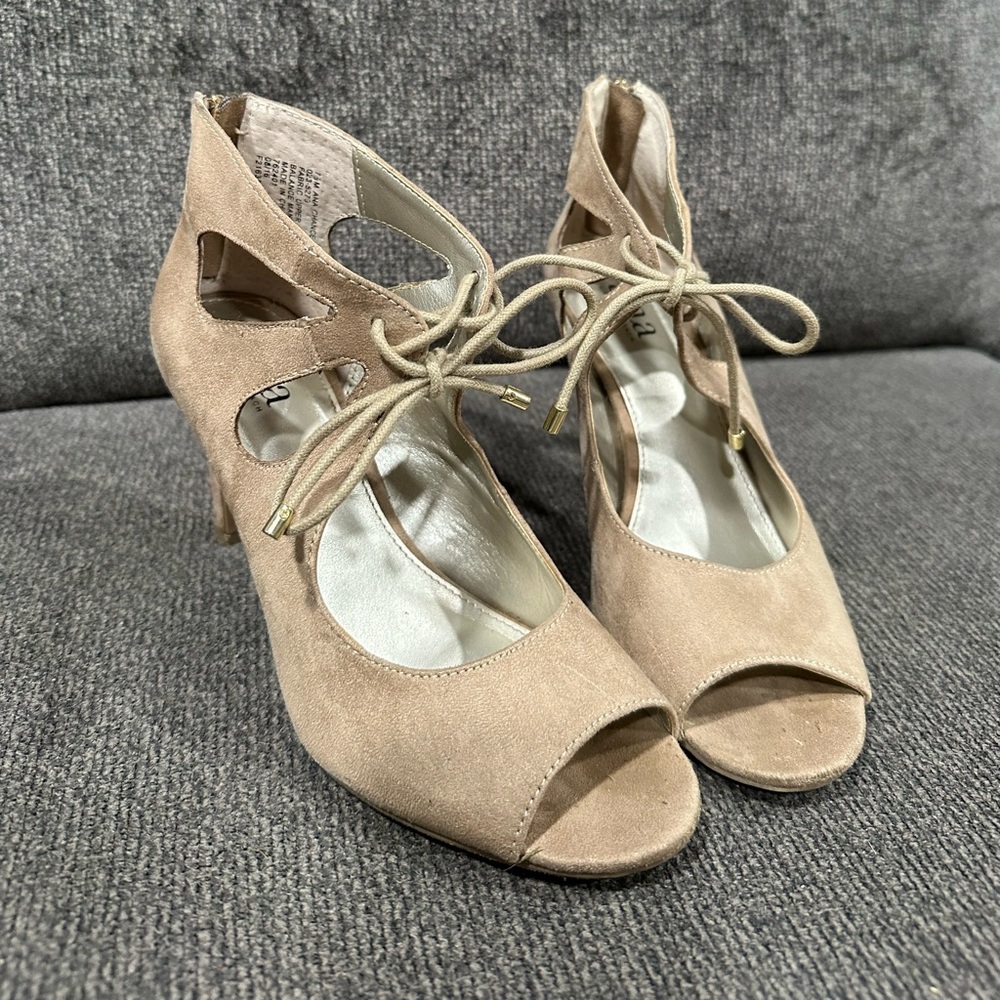 Tan A.N.A heels